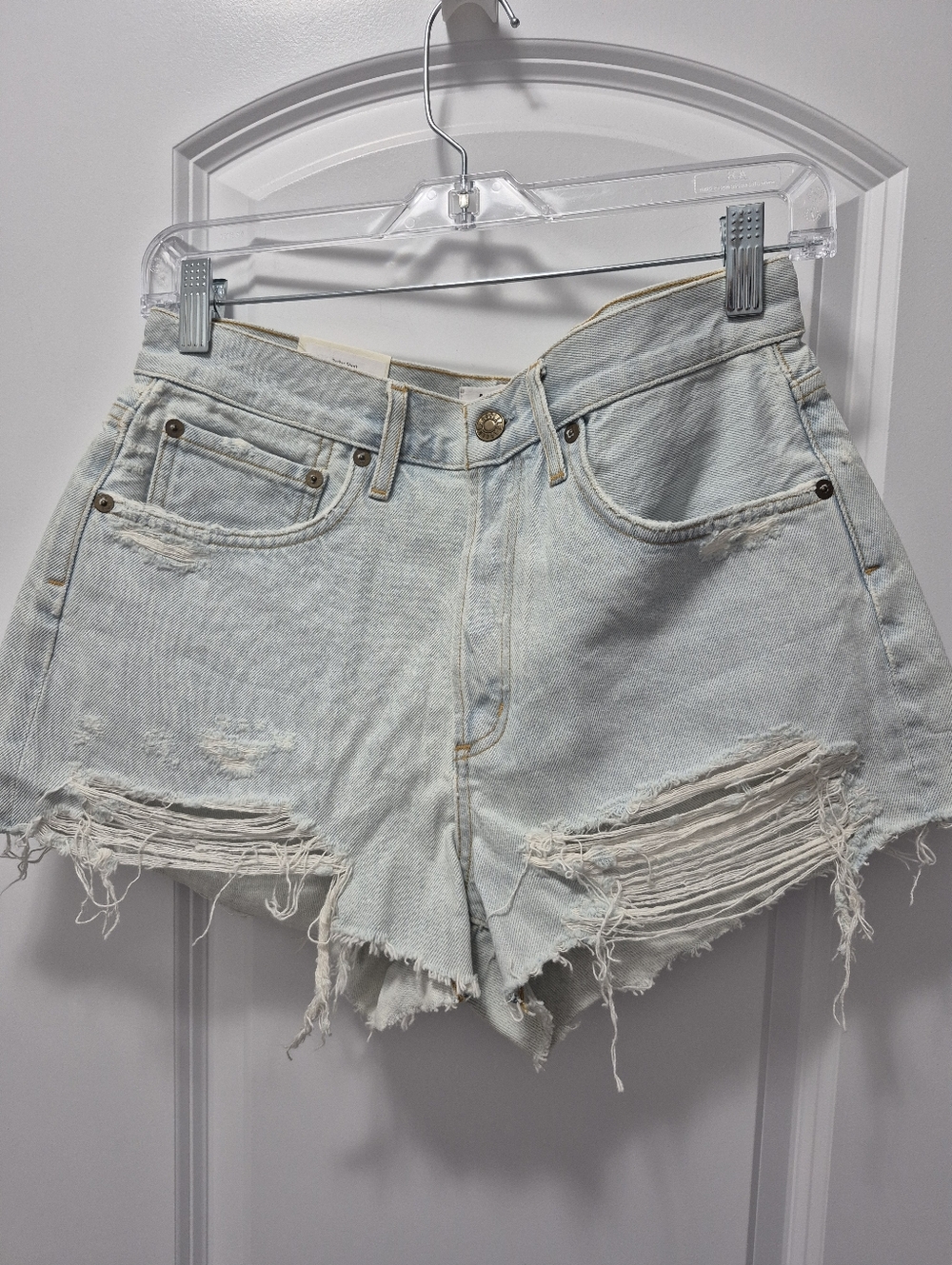 NWT Agolde Parker Short Ravage Shorts, US 27